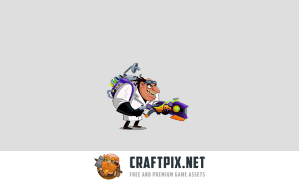 Mad Scientist 2D Game Kit