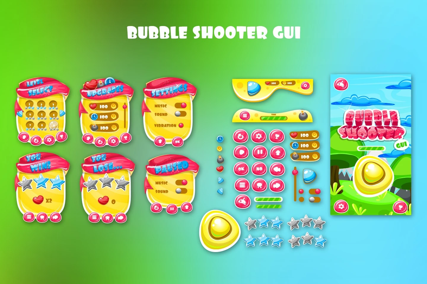 Bubble Shooter GUI
