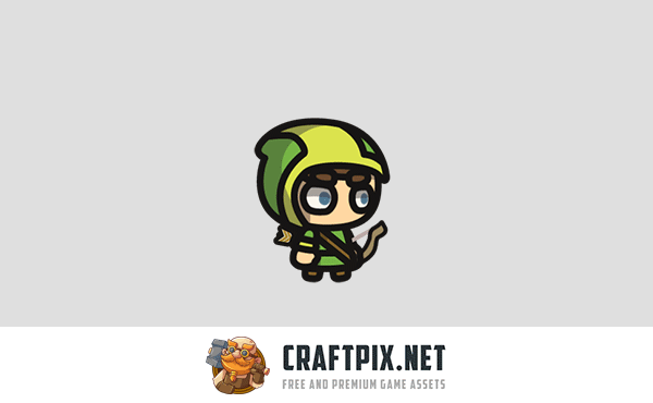 Elf Tiny Style 2D Character Sprites