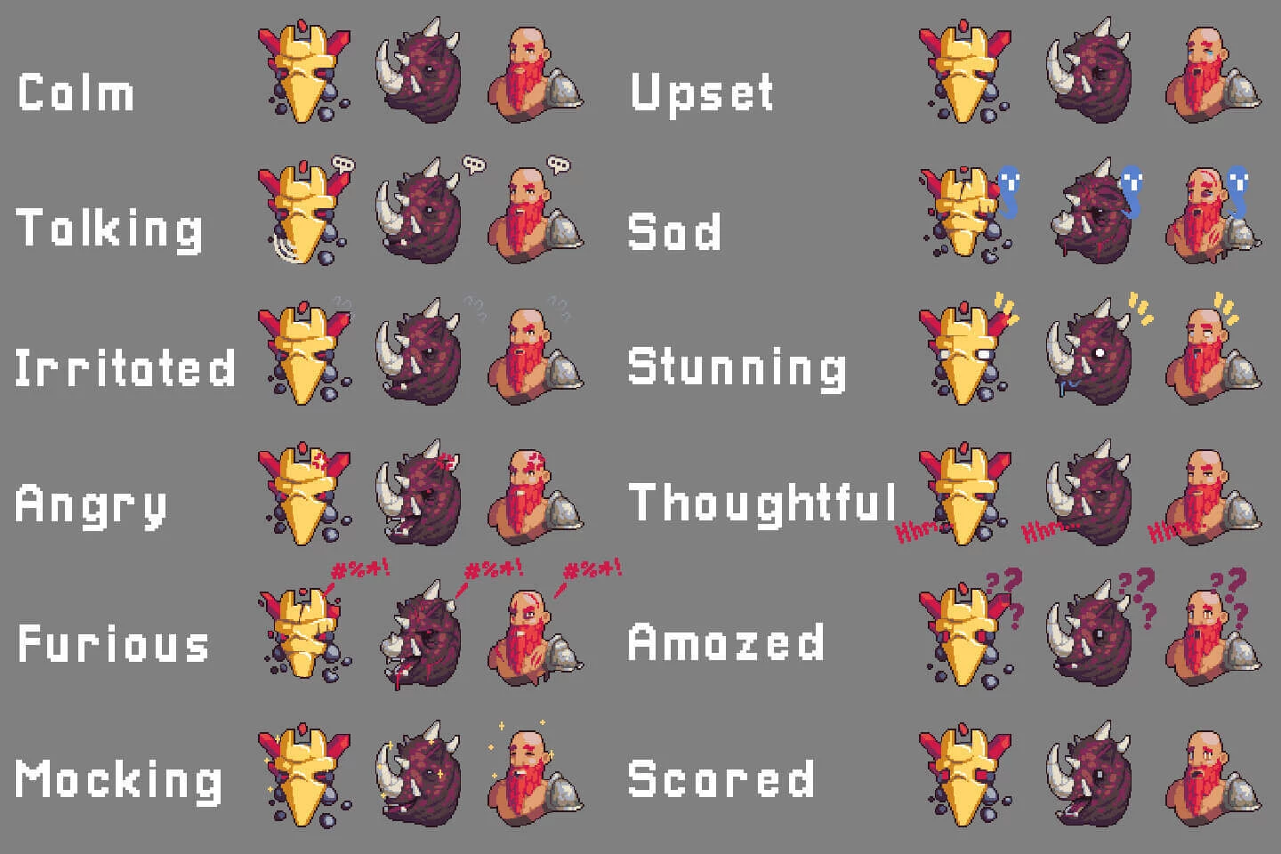 Ruin Boss Portrait Assets Pack