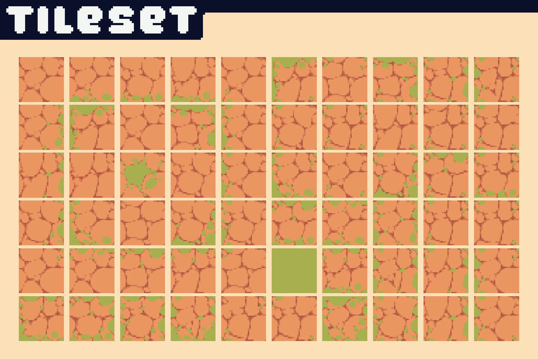 Castle Pixel Tileset for Defense Game