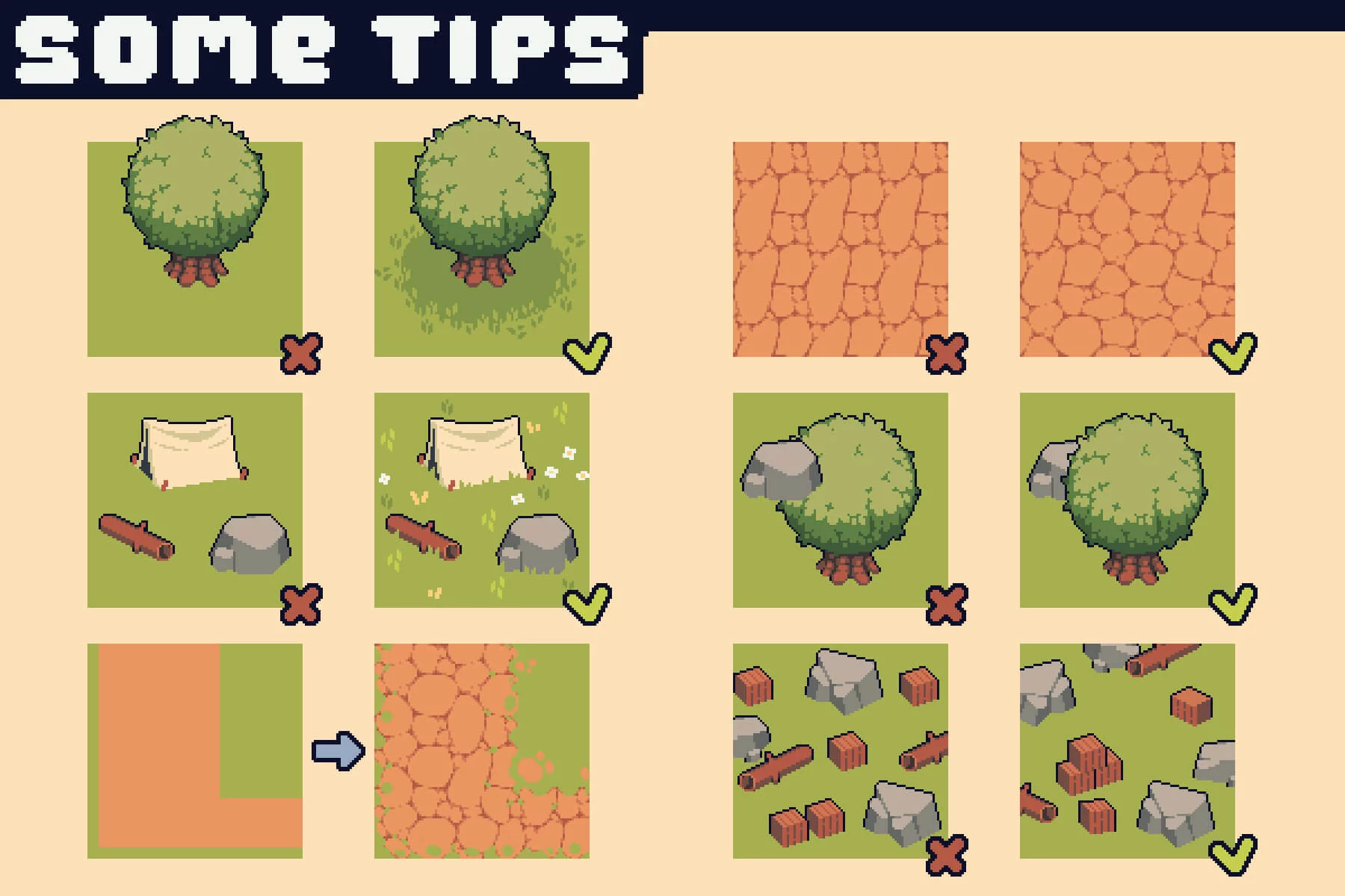 Castle Pixel Tileset for Defense Game