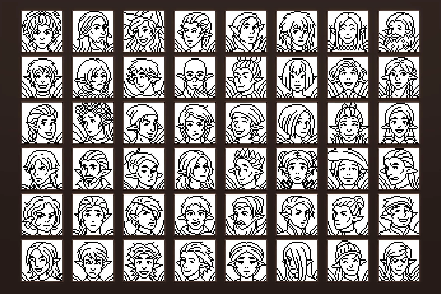 Fairy Avatar Icons 32×32 Pixel Art