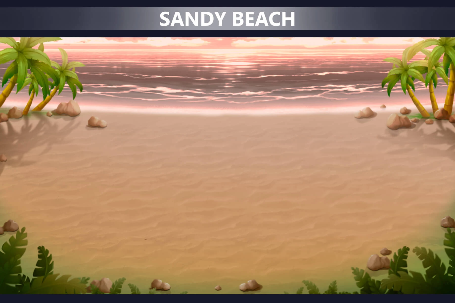 Ship and Coast Battle Game Backgrounds