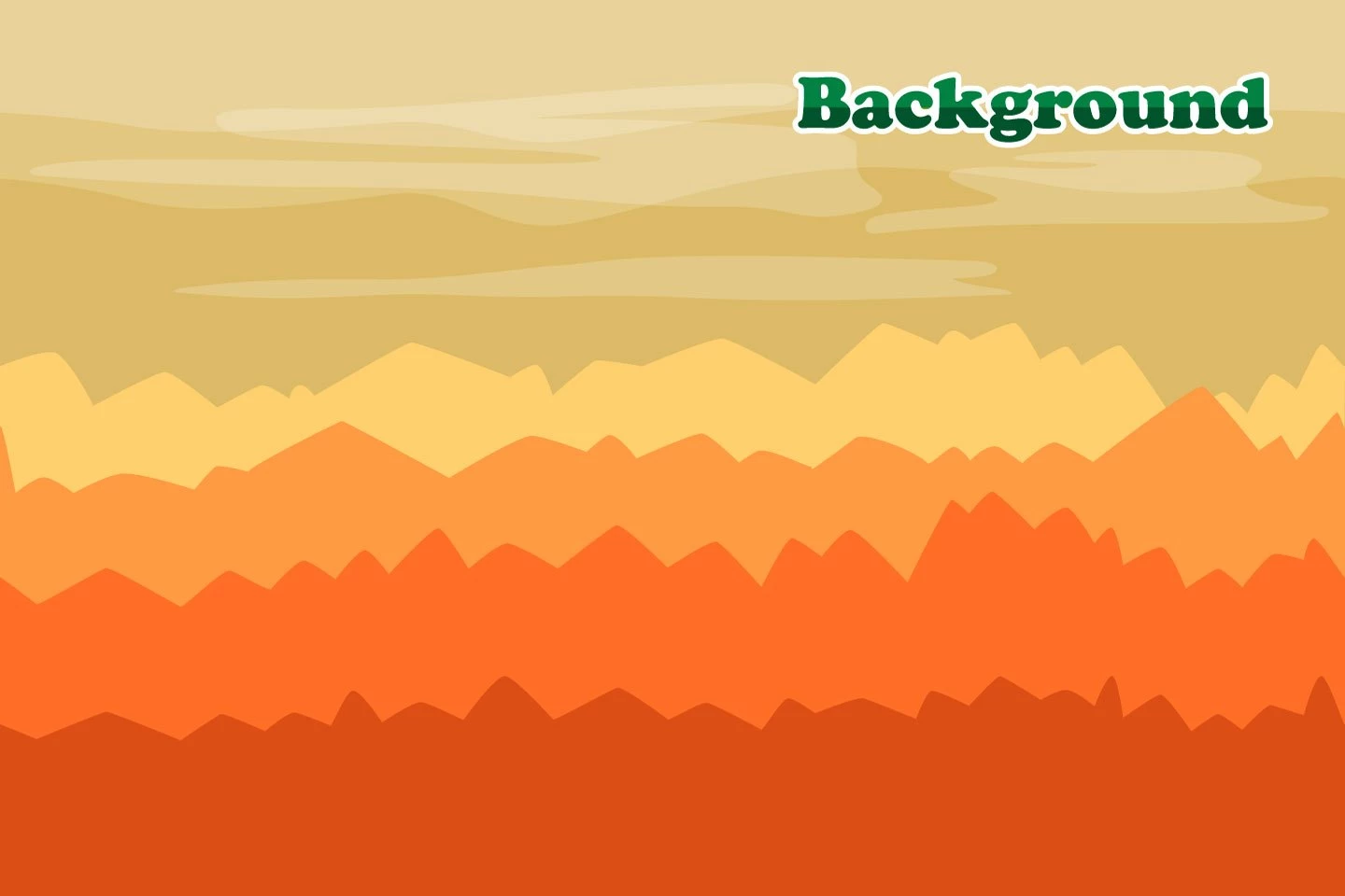 Platformer Autumn Game TileSet