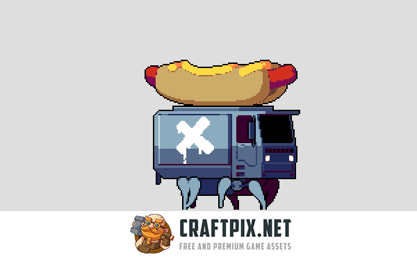 Truck Constructor Pixel Art