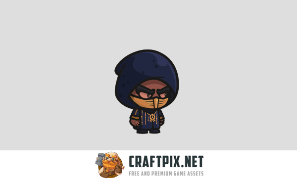 Chibi Cursed Alchemist Character Sprites