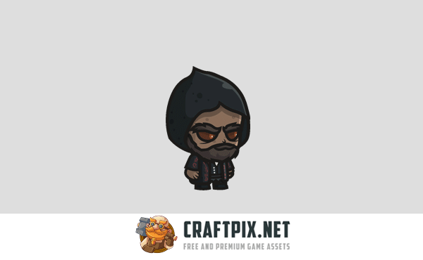 Chibi Cursed Alchemist Character Sprites
