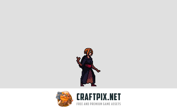 Pyromancer Character Sprite Sheets Pixel Art