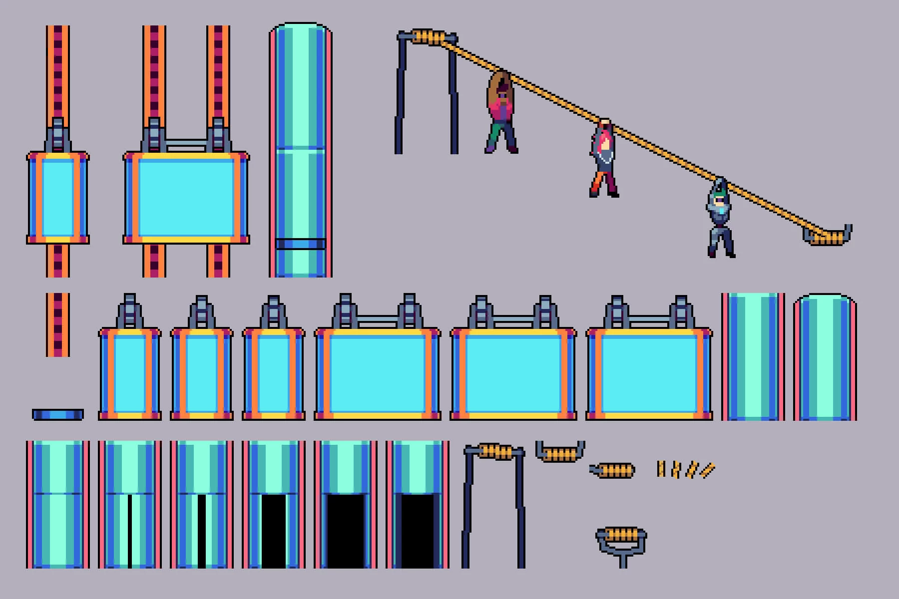 Doors and Portals Pixel Art Asset Pack