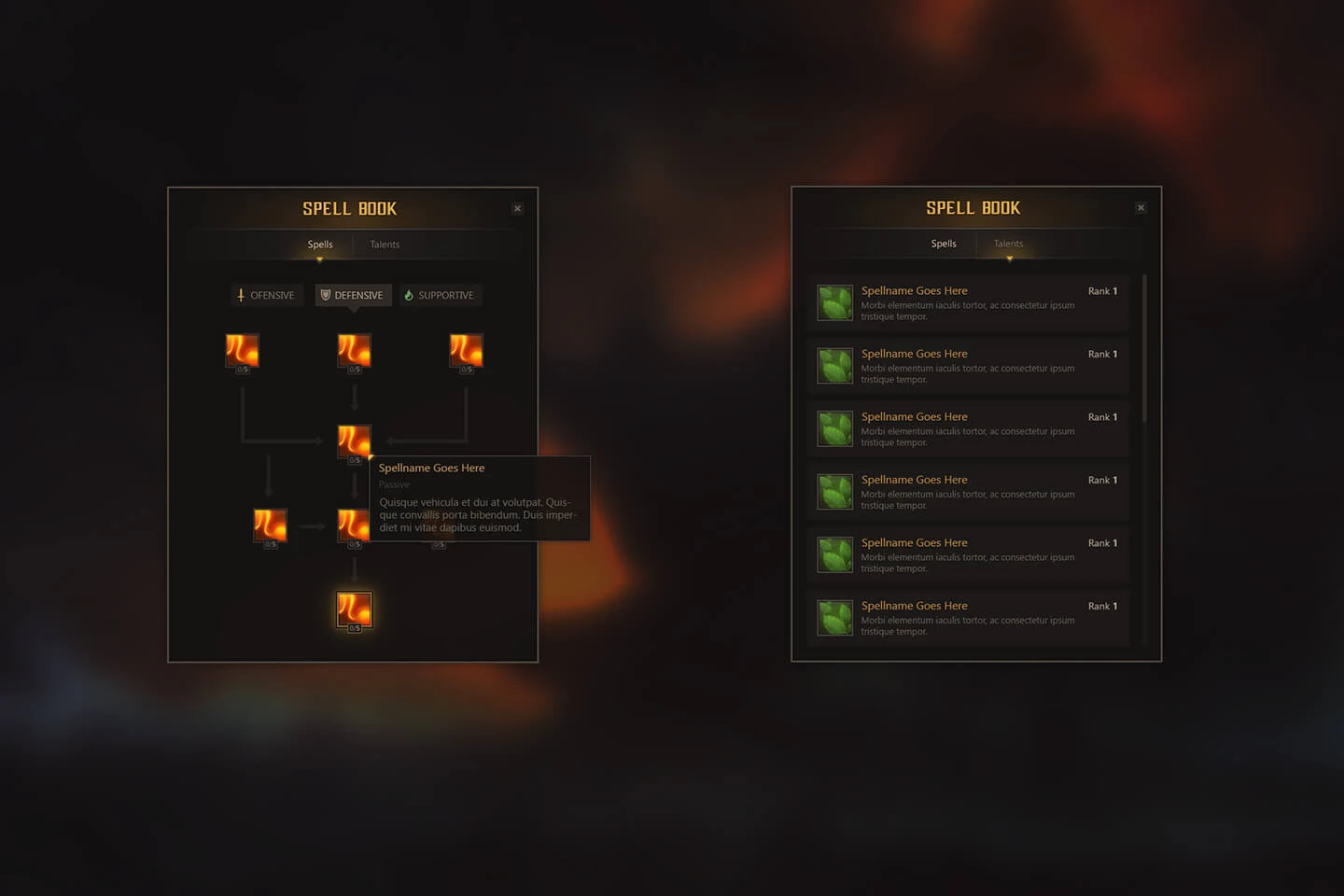 RPG and MMO UI 4