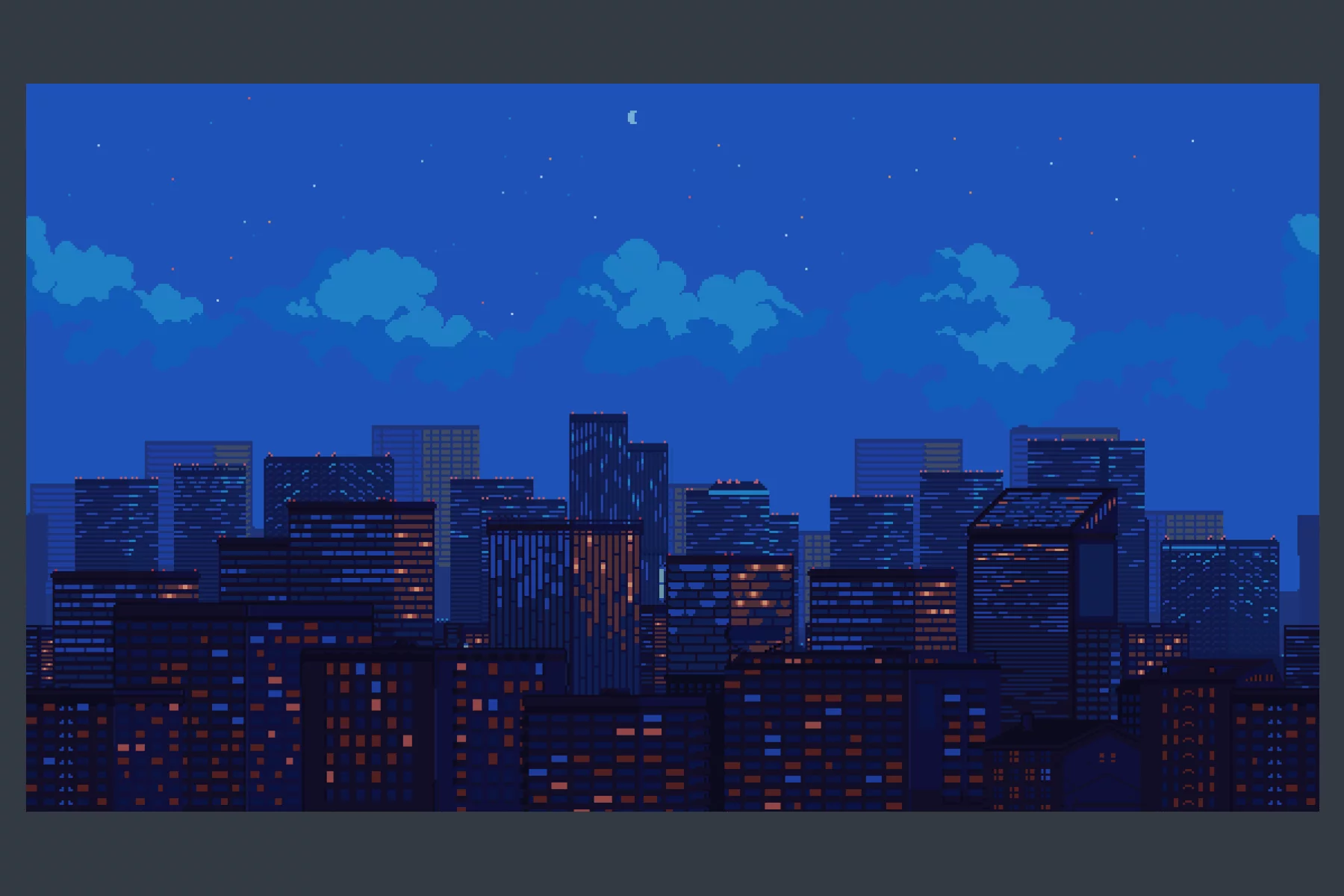 City Backgrounds Pixel Art