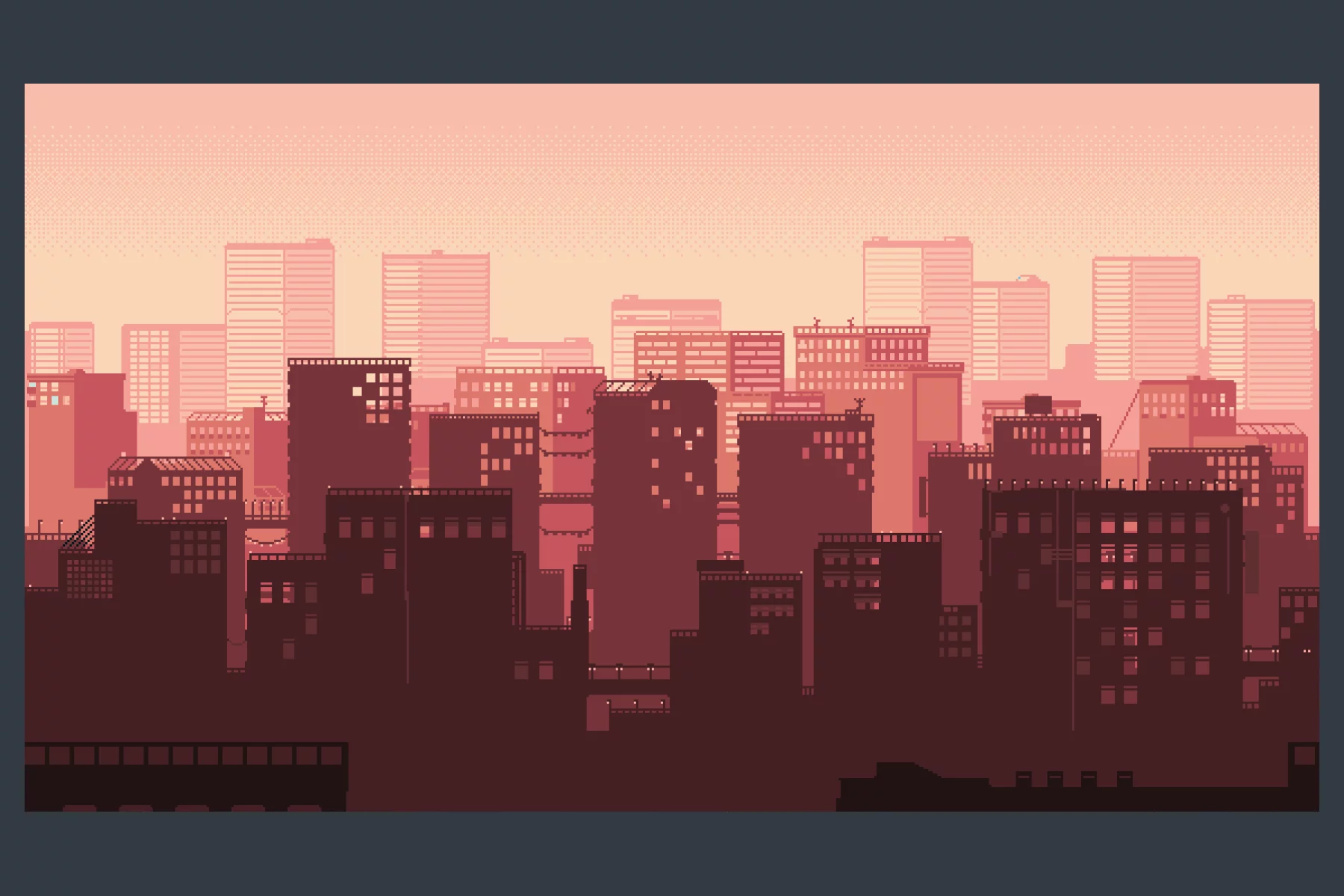 City Backgrounds Pixel Art