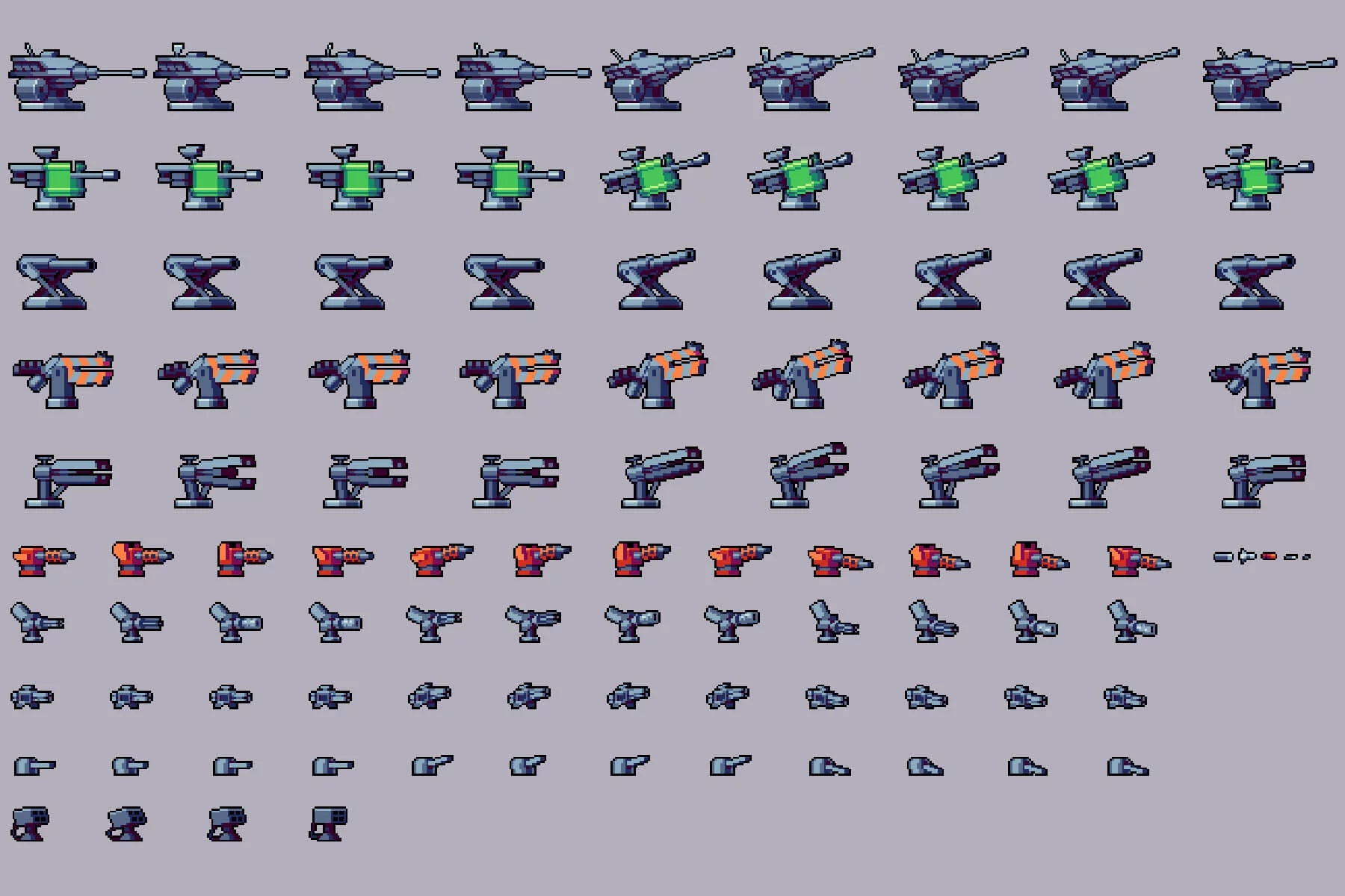 Bike Constructor Pixel Art