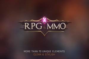 RPG与MMO UI X：完整游戏界面素材集