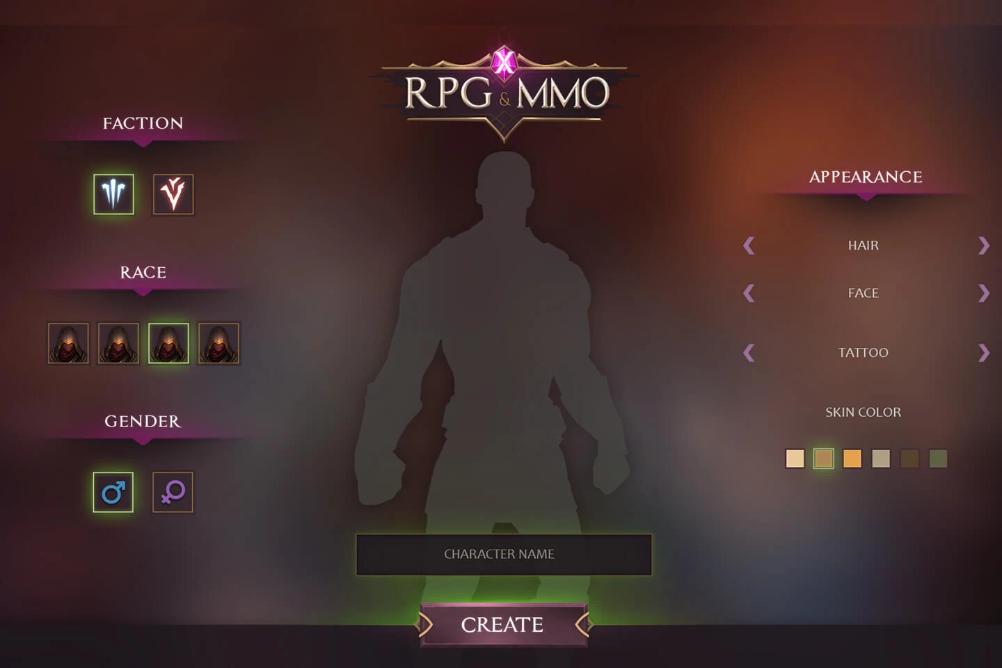 RPG and MMO UI X
