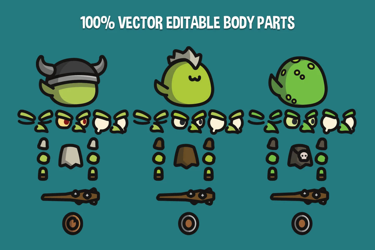 Goblin Tiny Style 2D Character Sprites
