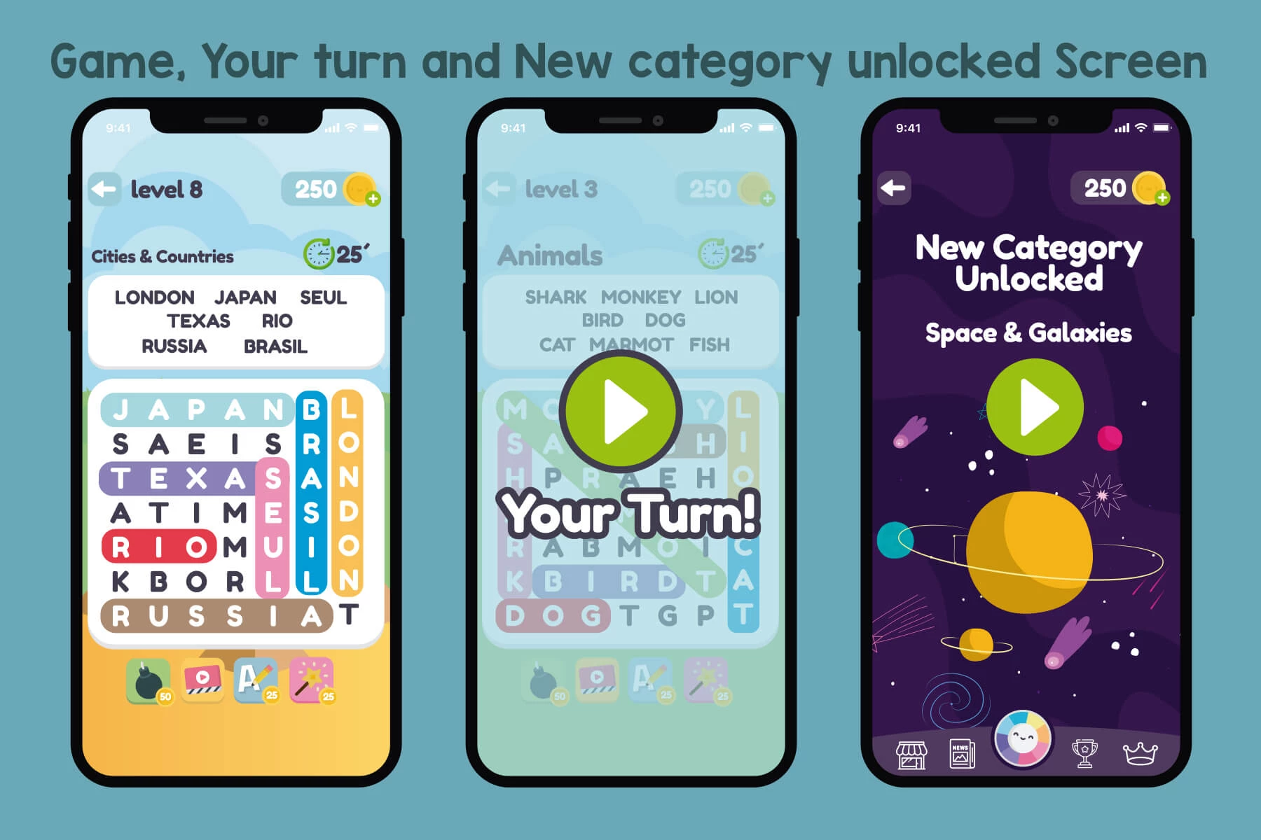 Hidden Word Game Asset Kit