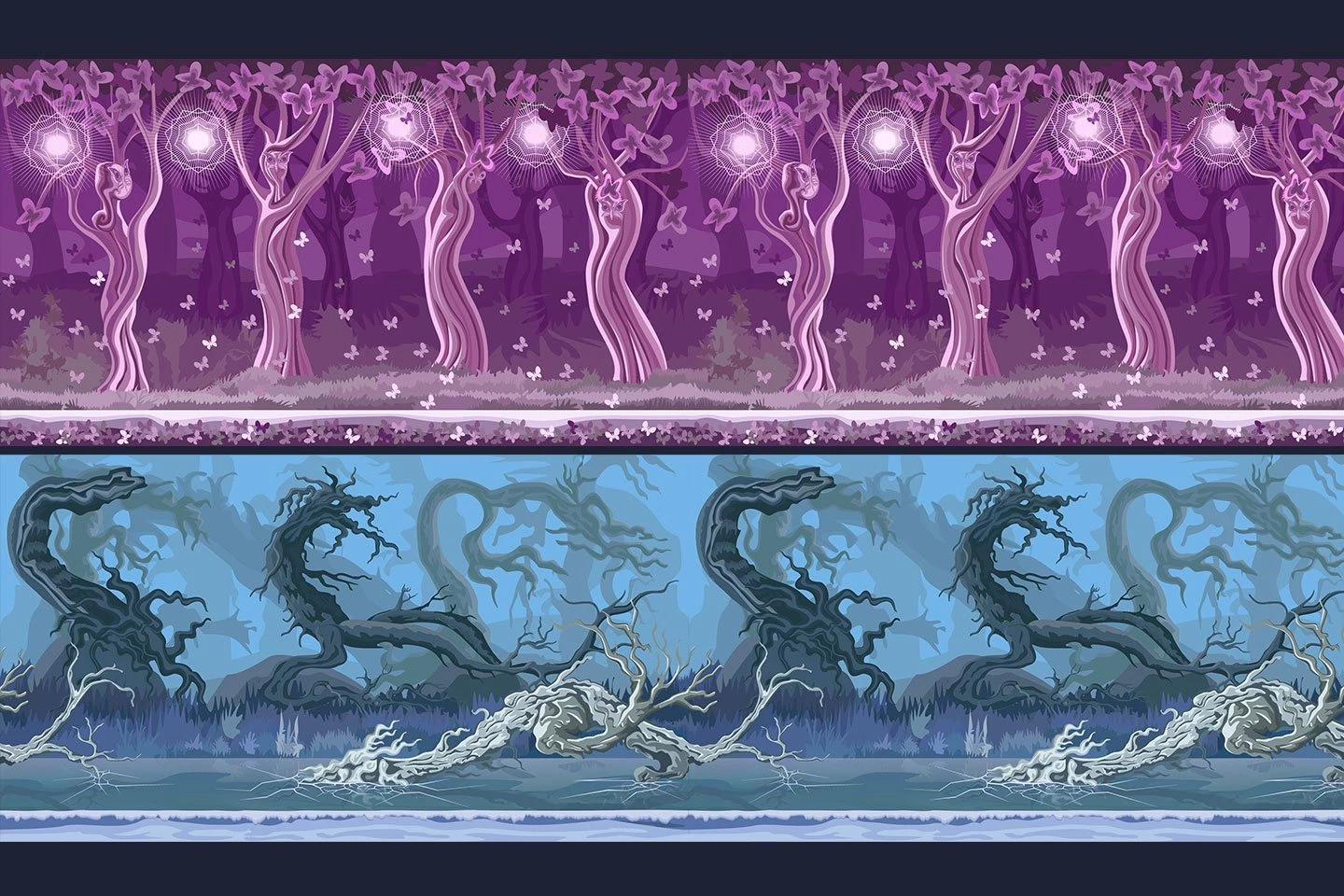 Fairy-Tale Game Backgrounds