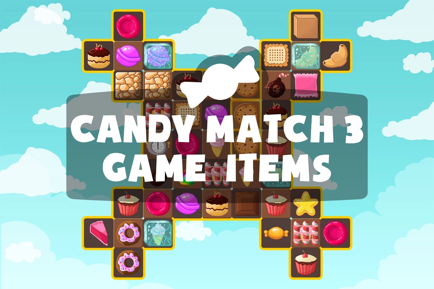 Candy Match 3 Game Items