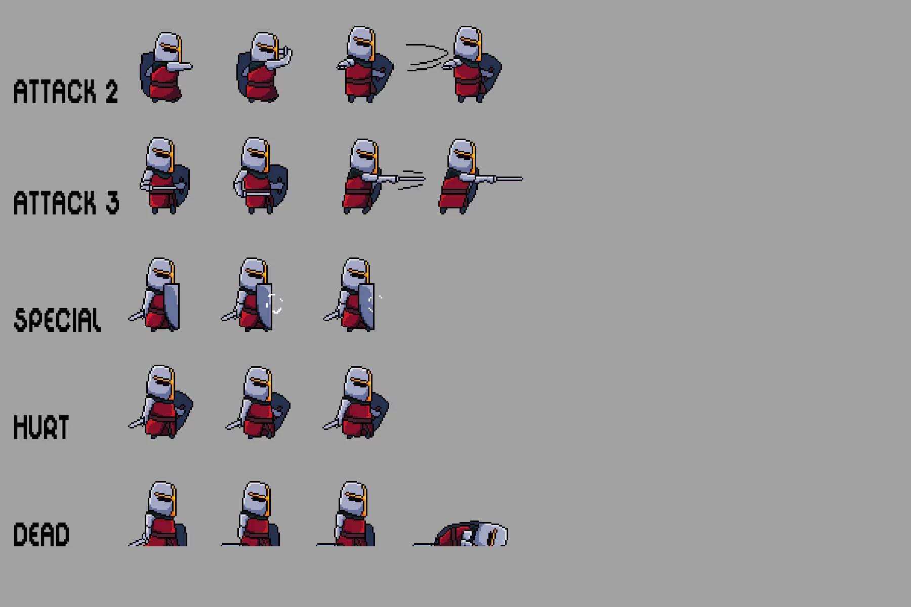 RPG Heroes Pixel Art Asset Pack