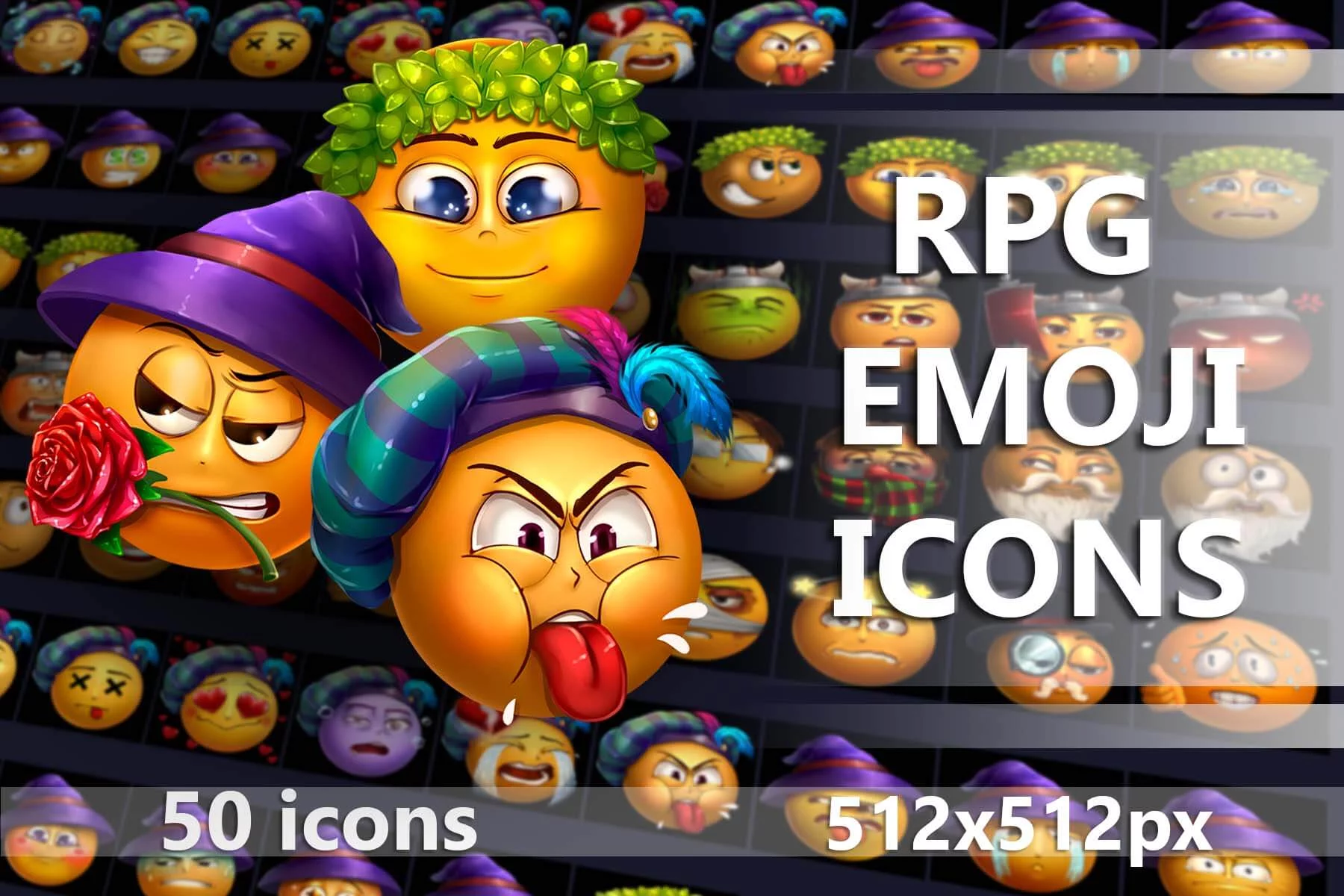Emoji Icons for RPG Games