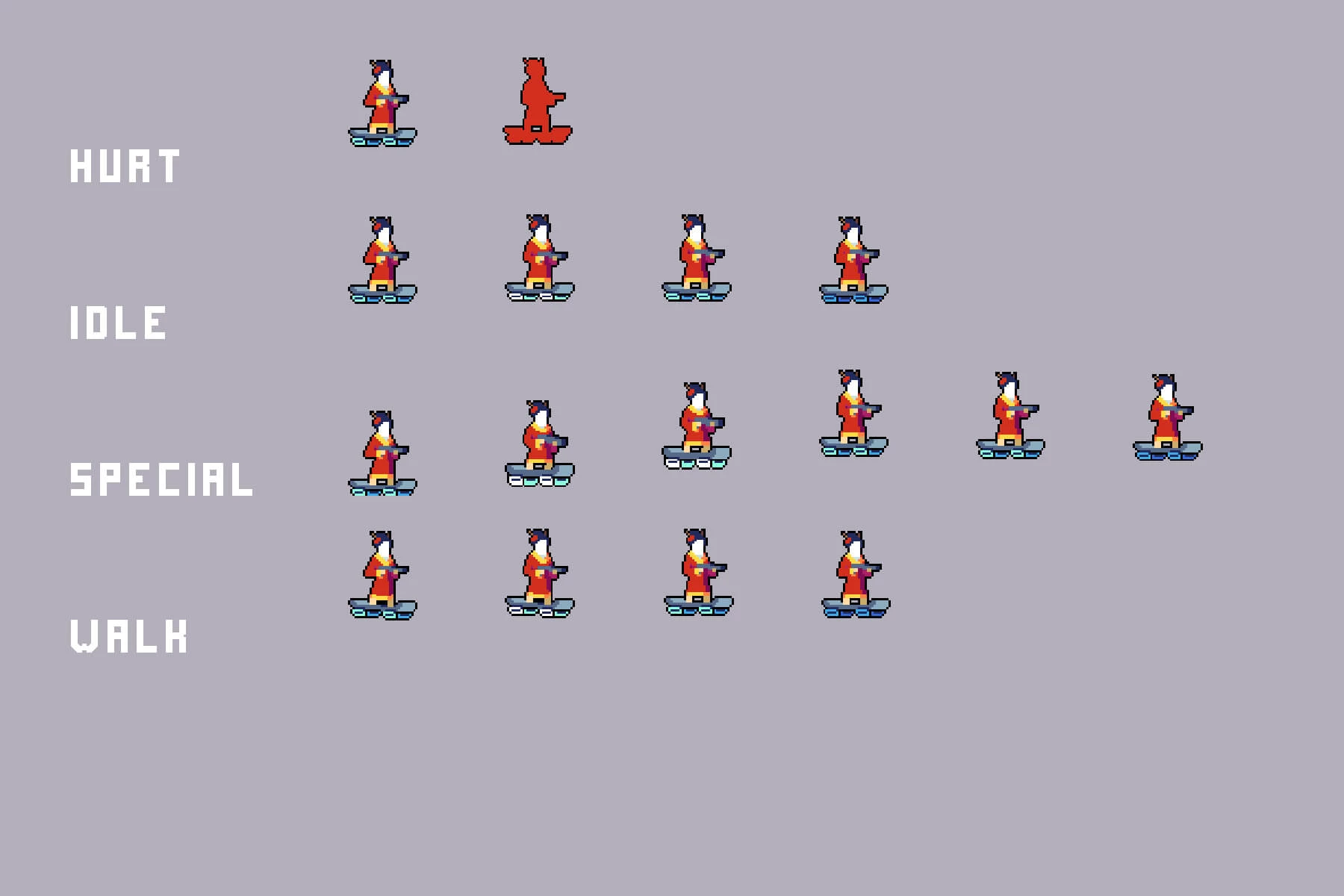 Bosses Chinese Street Pixel Art