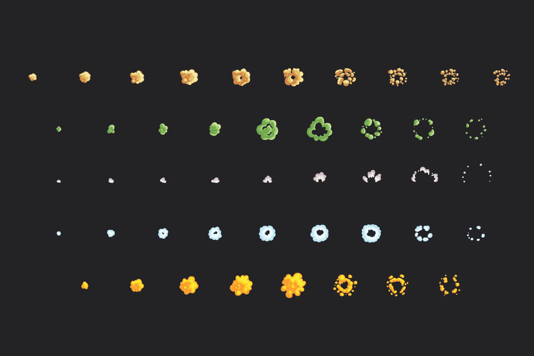 Explosion Vector Sprite Effects