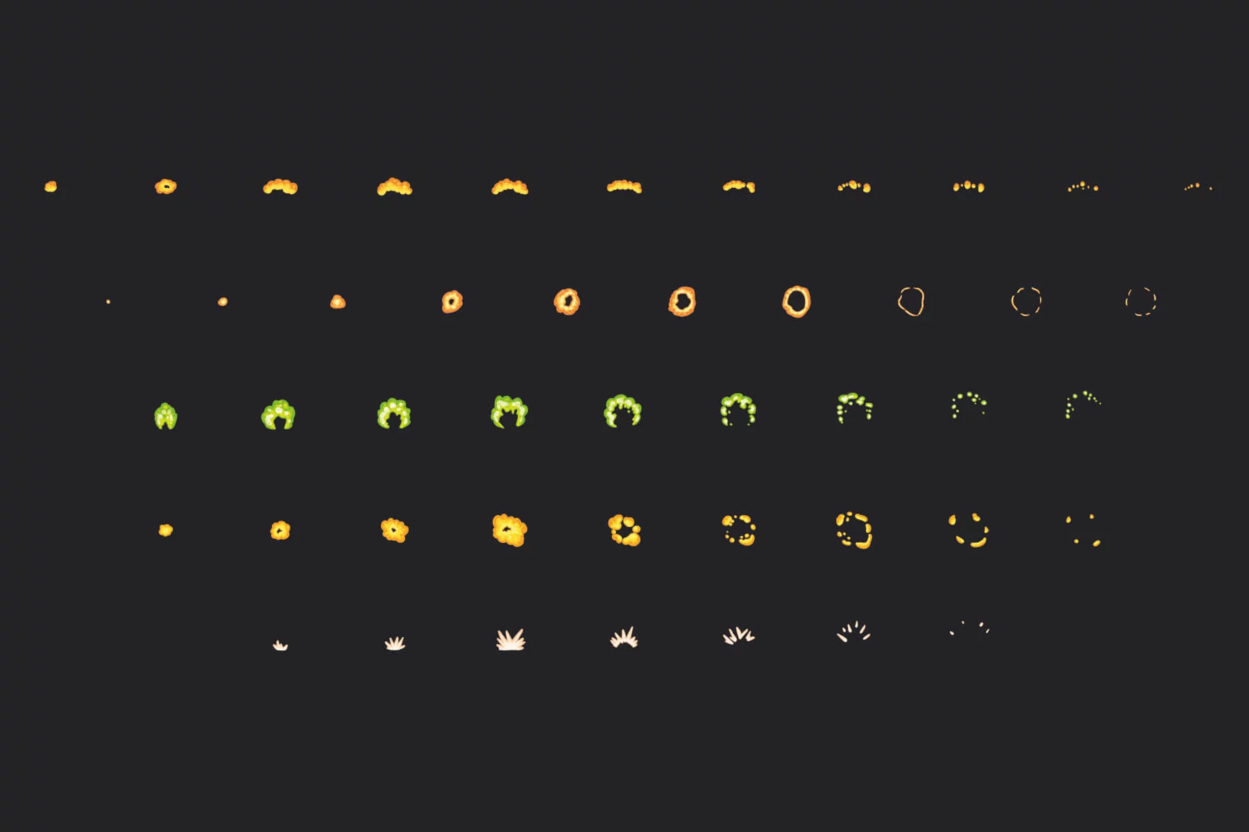 Explosion Vector Sprite Effects