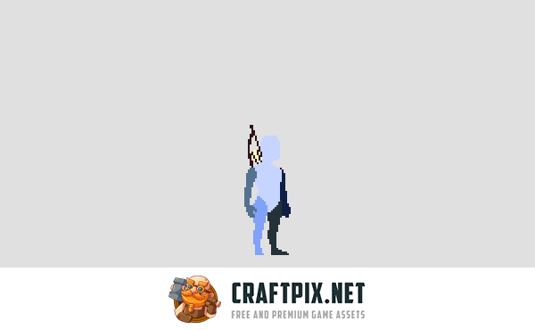 Prototype Archer Pixel Sprite Sheet