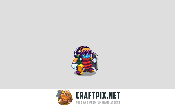 Cartoon Character Sprites Pack for Adventure Game