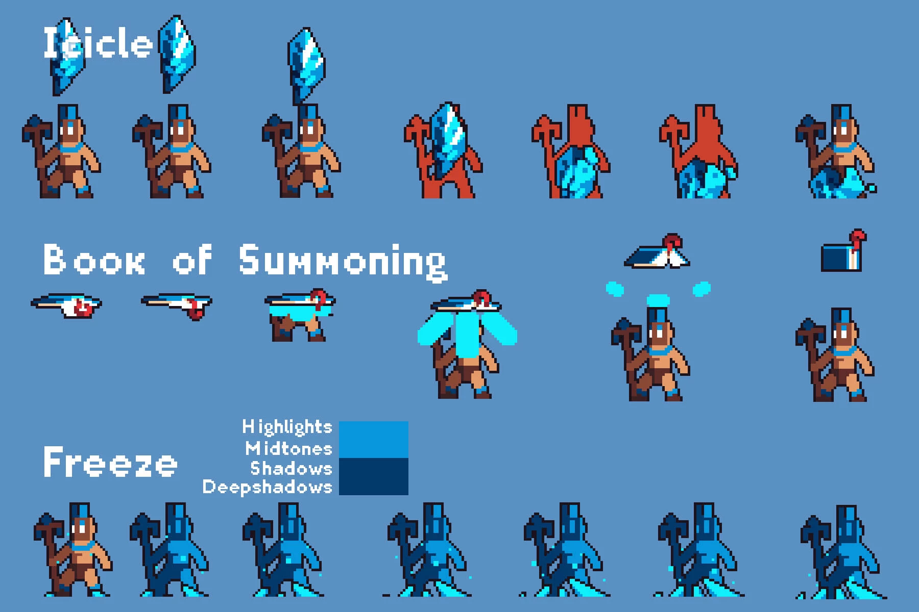 Magic Spells Pixel Art Sprite Pack