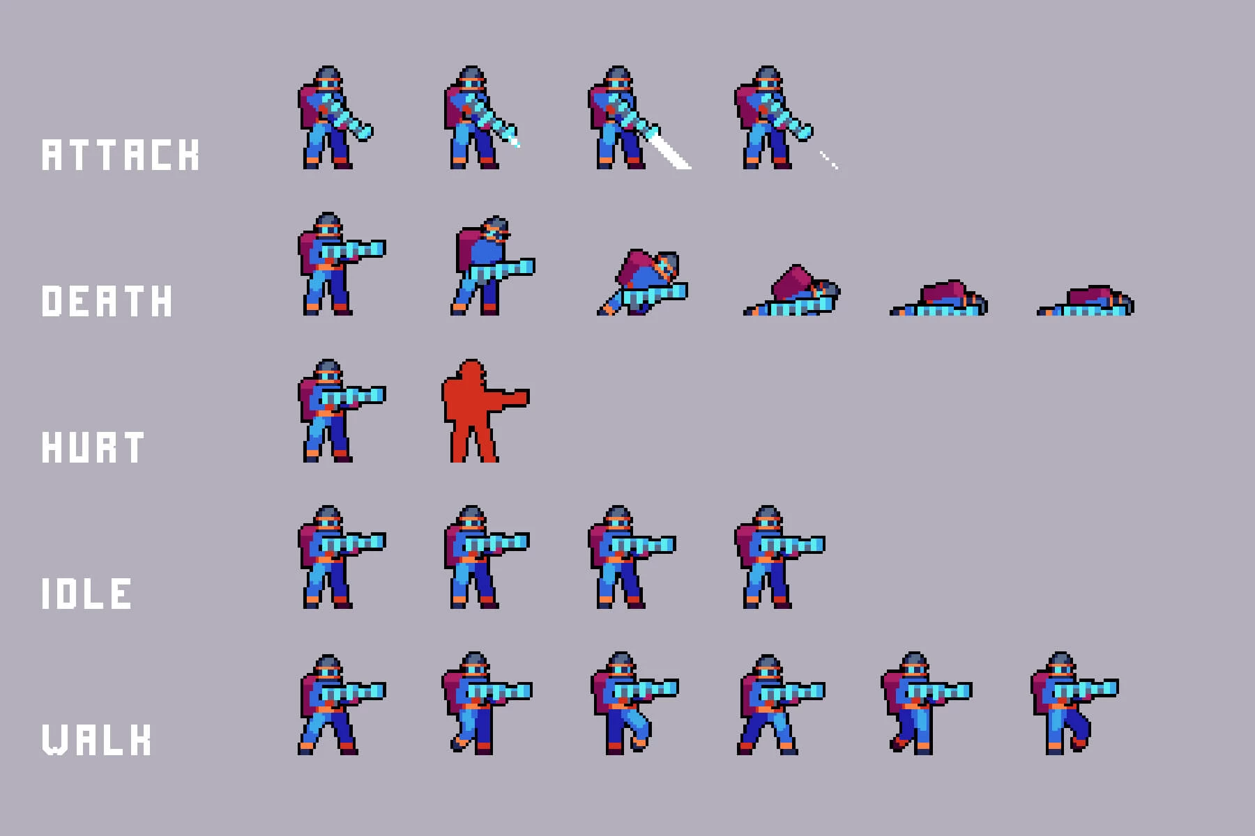 Power Station Enemy Sprite Sheets