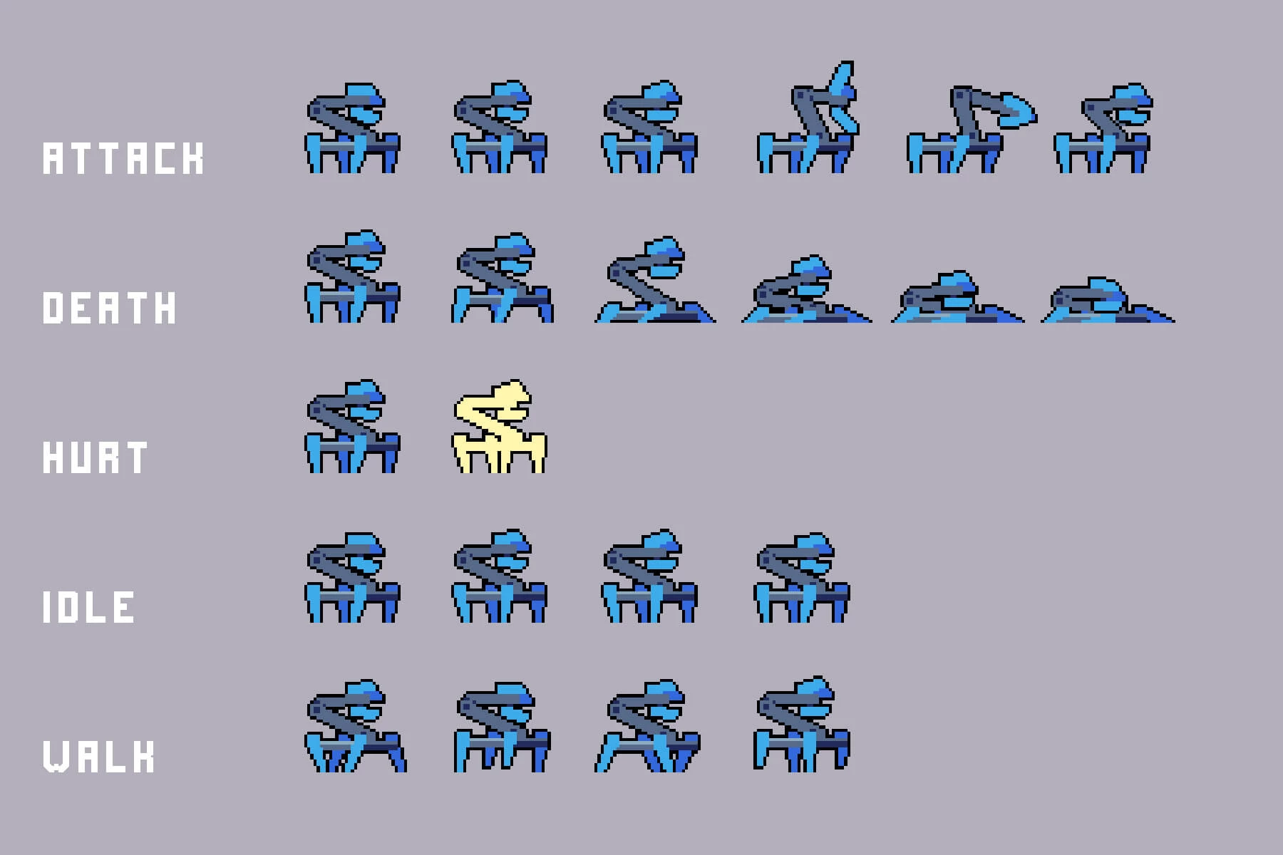 Power Station Enemy Sprite Sheets