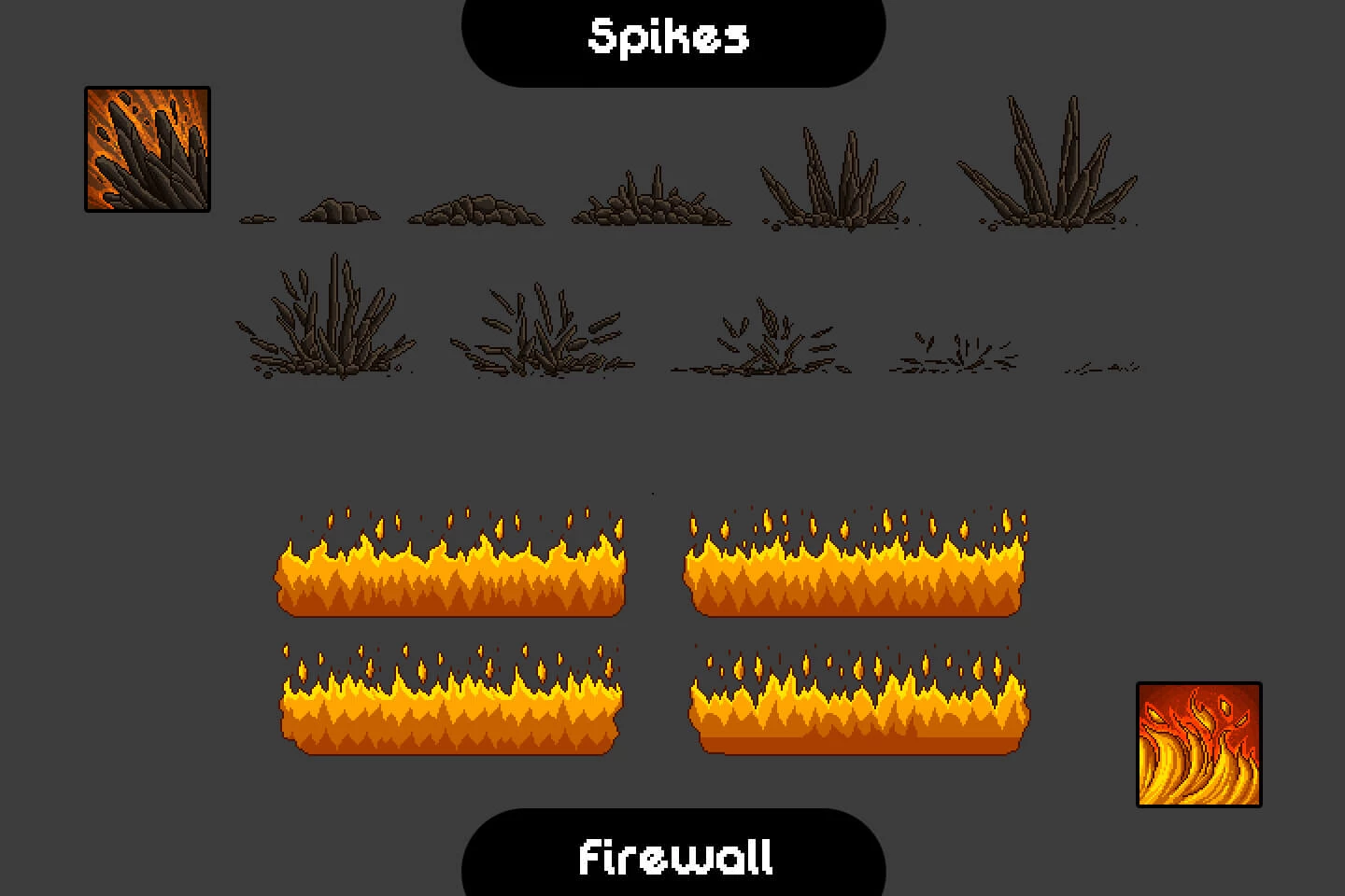 Pixel Art Magic Sprite Effects and Icons Pack