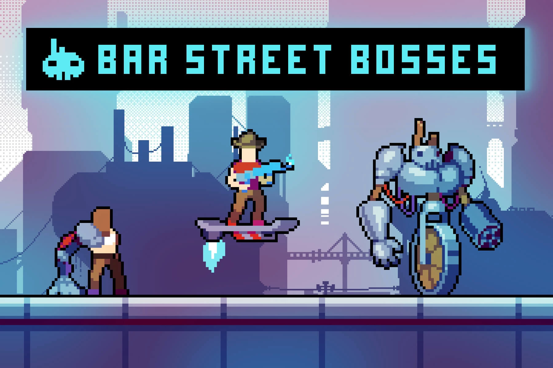 Bar Street Bosses Pixel Art