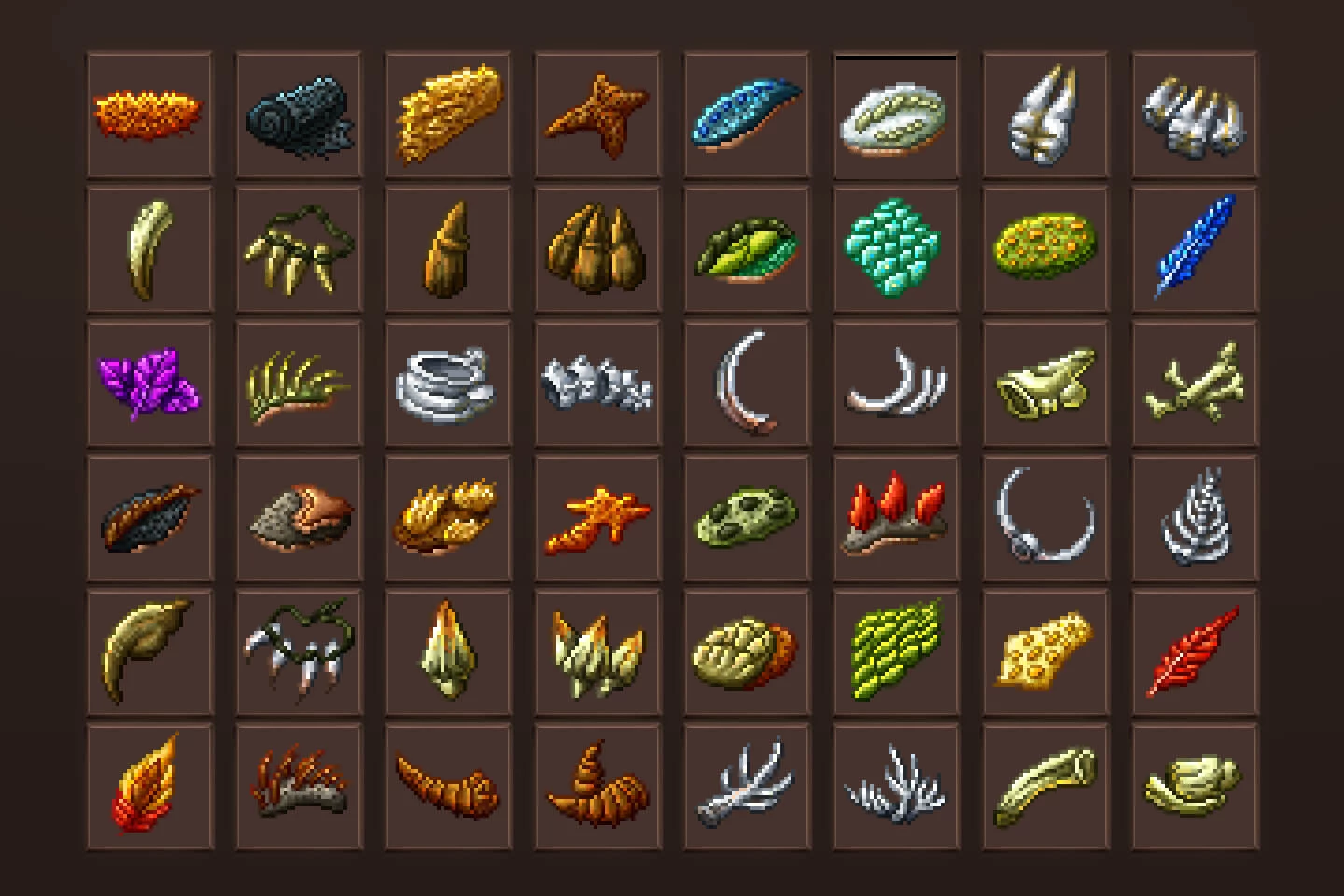 RPG Loot Icons Pixel Art