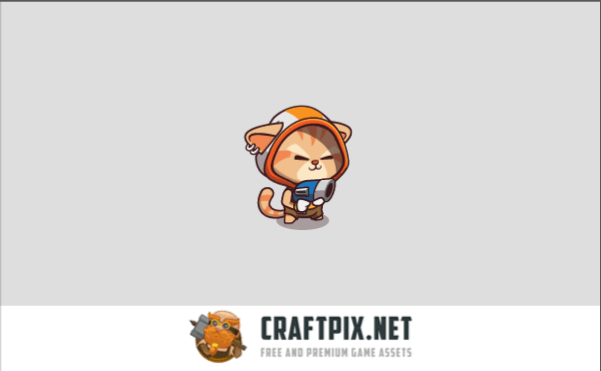 Cartoon Cat Defense Game Asset Kit