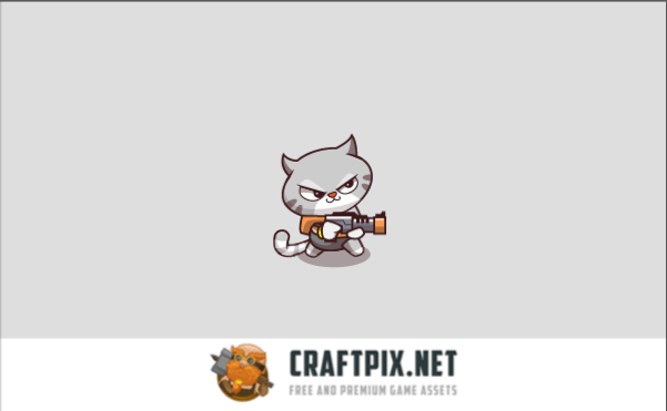 Cartoon Cat Defense Game Asset Kit