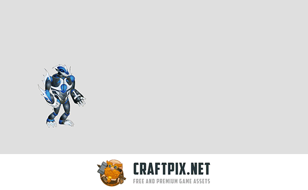 Boss Robot Character Sprites
