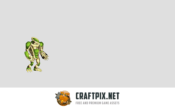 Boss Robot Character Sprites