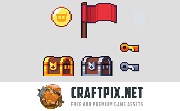 Platformer Pixel Art Tileset