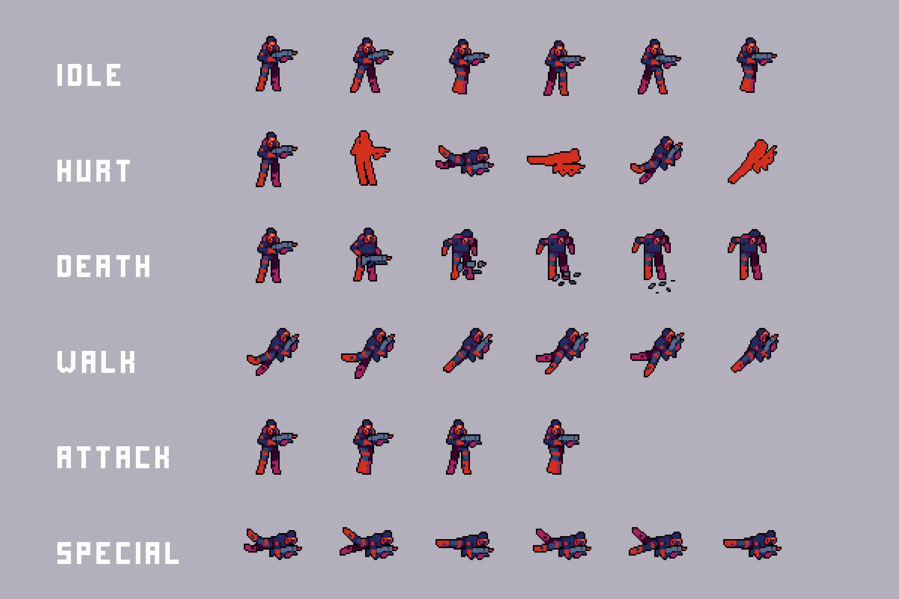 Pirate Bay Enemies for Cyberpunk Pixel Asset Pack
