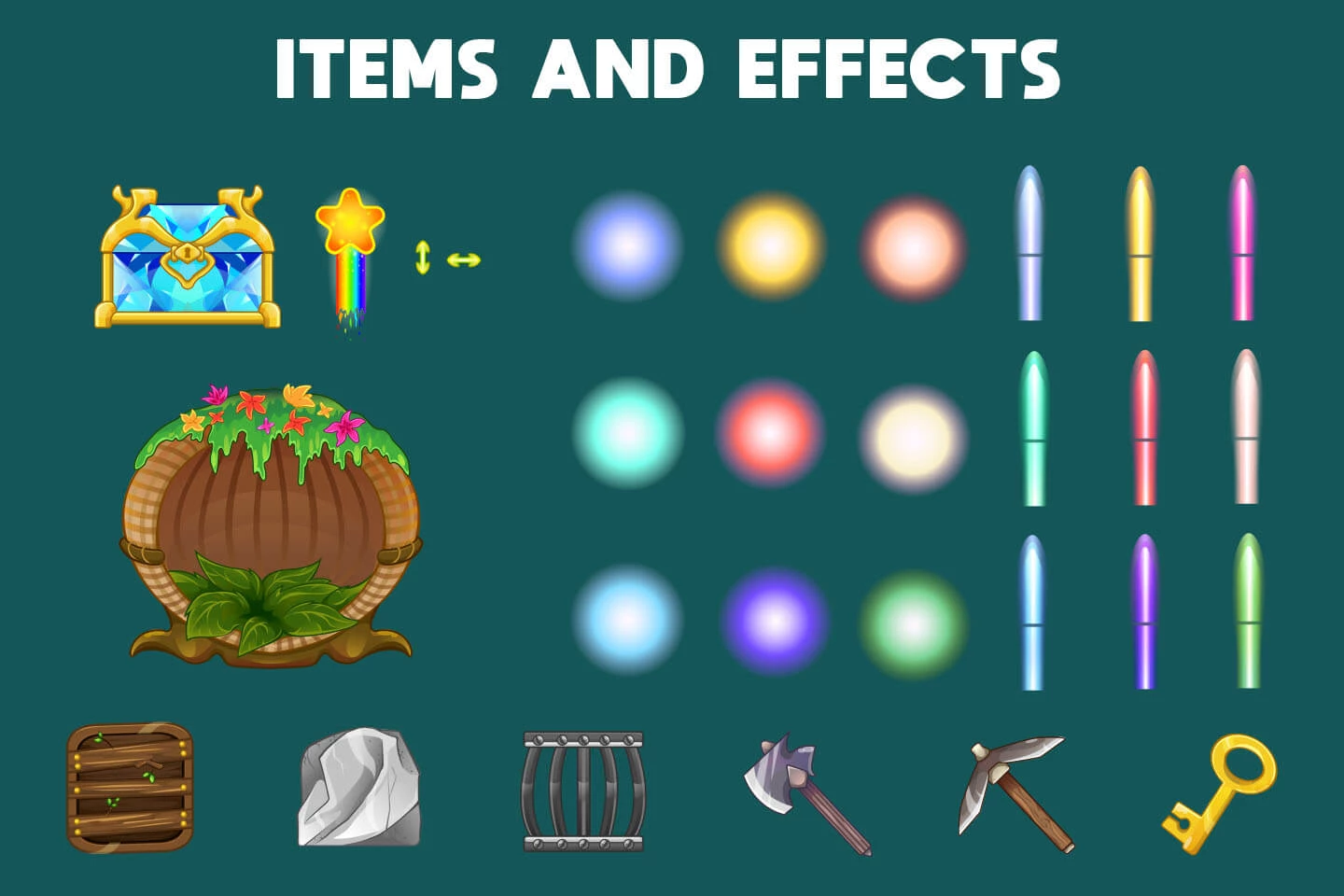 Monsters for Match 3 Game