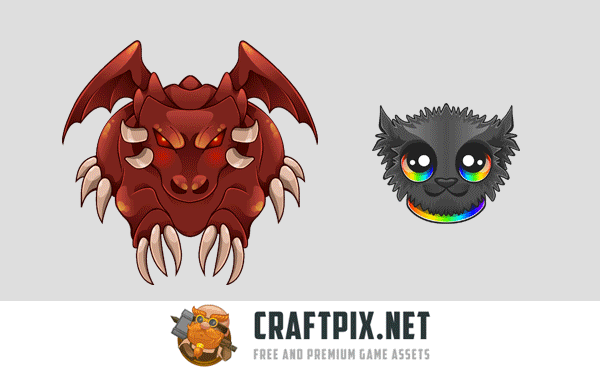 Monsters for Match 3 Game