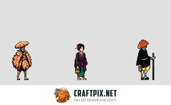 Ninja Sprite Sheets Pixel Art