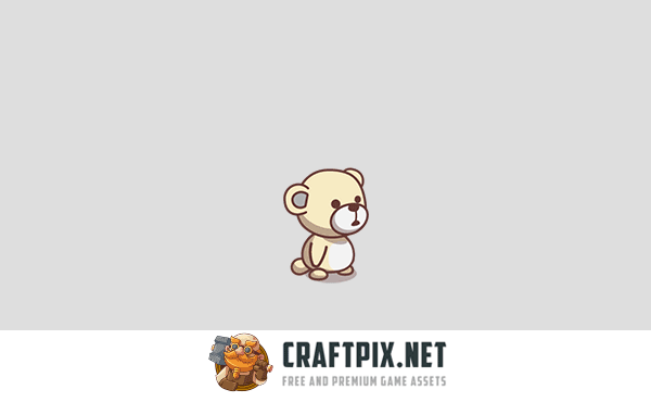 Cute Bear Character Sprites Pack