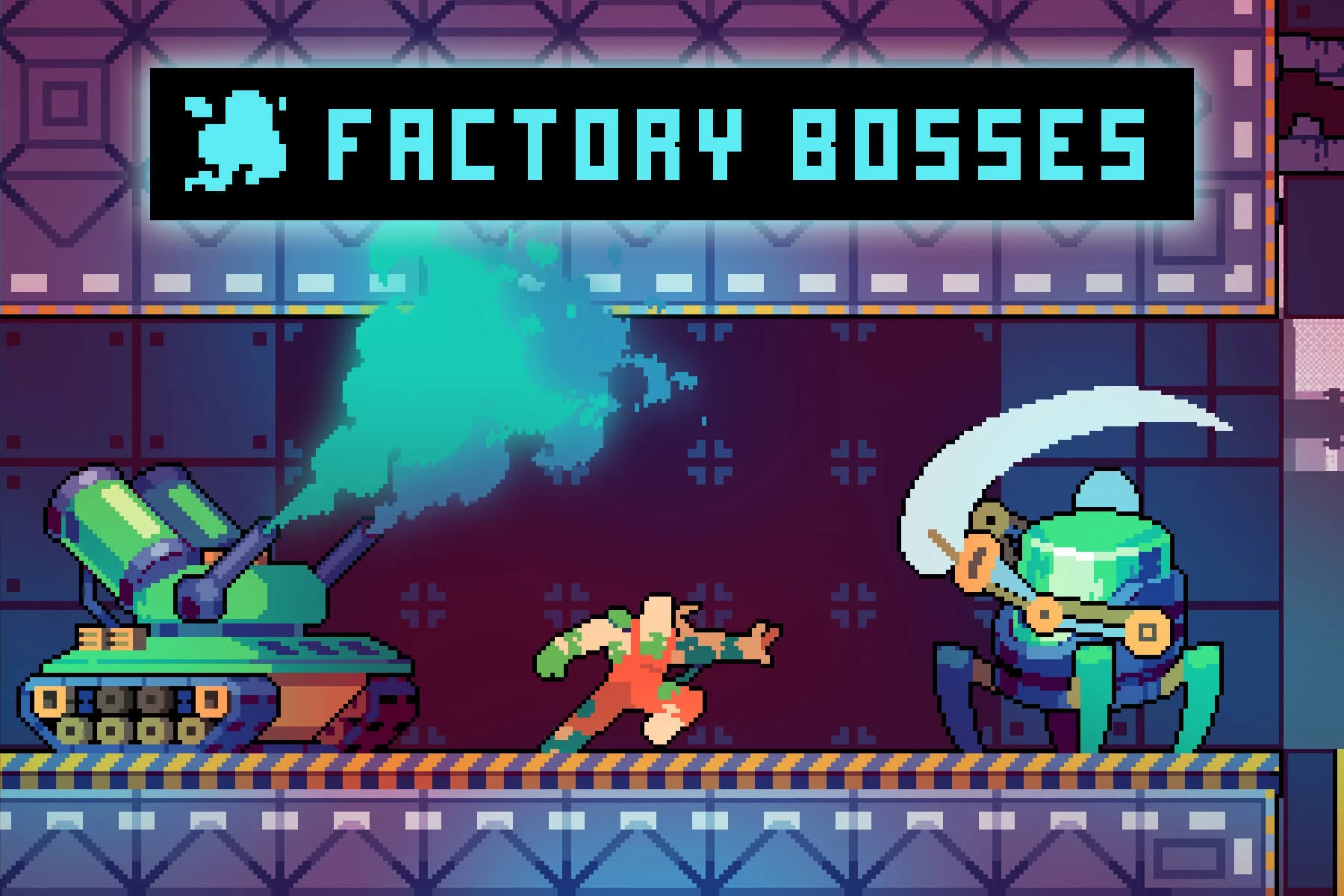 Factory Boss Enemies Asset Pack for Cyberpunk