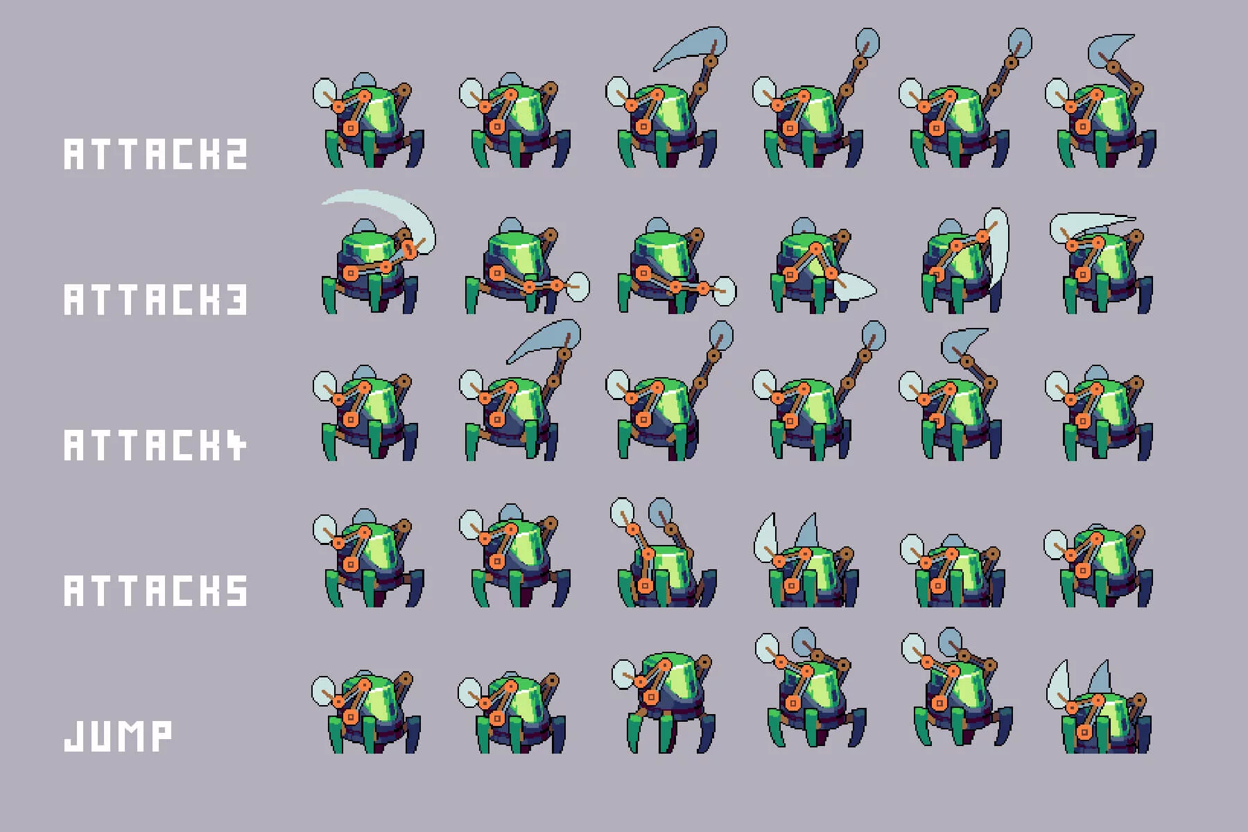 Factory Boss Enemies Asset Pack for Cyberpunk