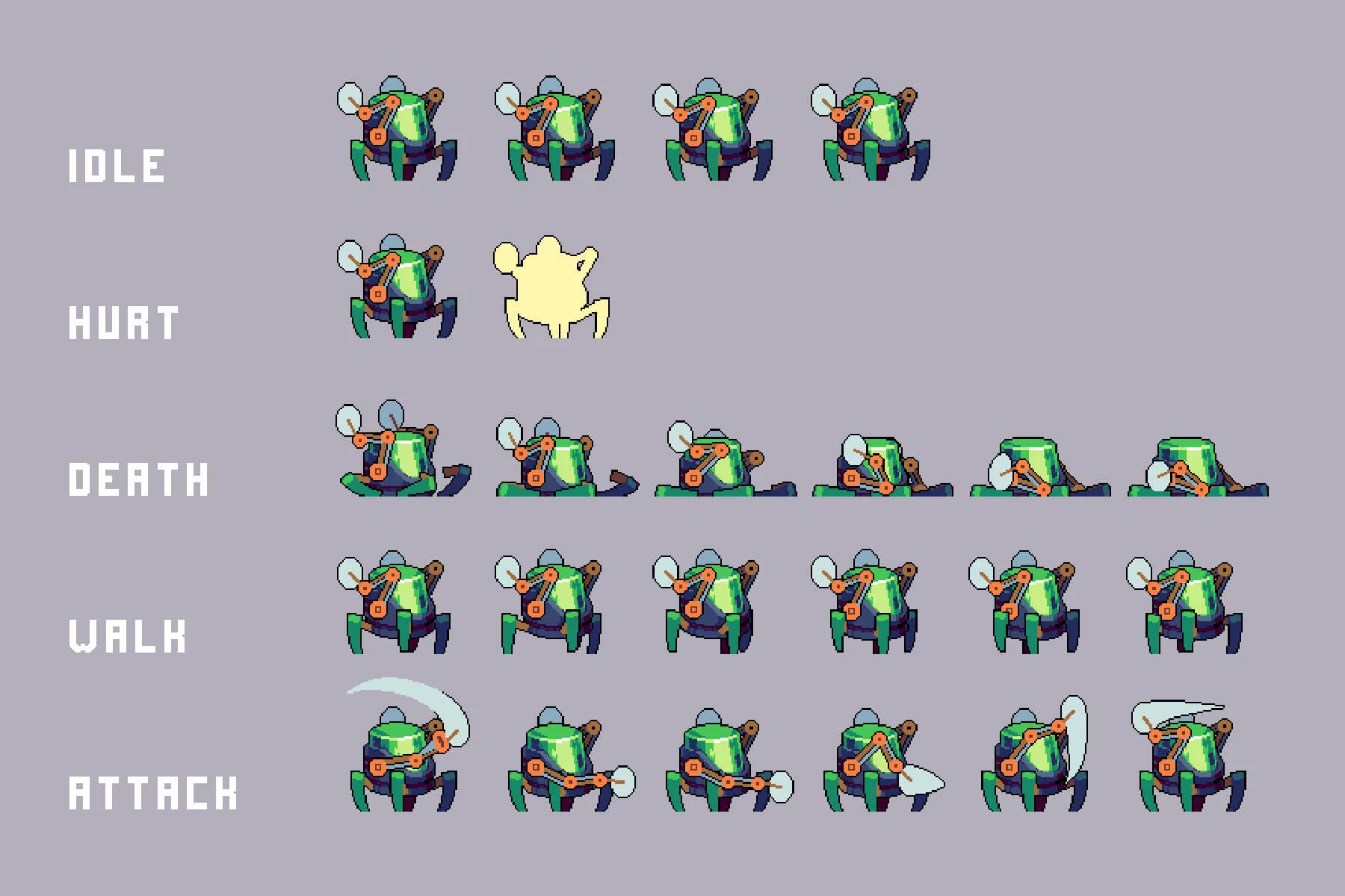 Factory Boss Enemies Asset Pack for Cyberpunk